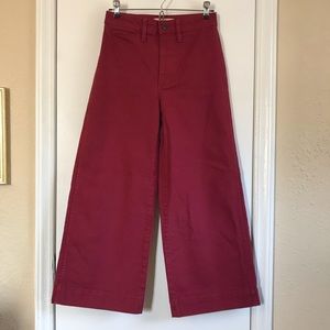 Madewell Emmett Wide Leg Pants, Size 23